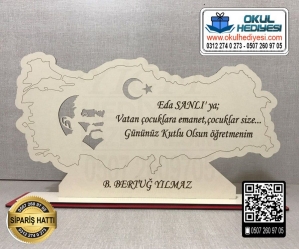 Atatürklü Türkiye haritalı İsimlik Atatürklü Türkiye haritalı İsimlik