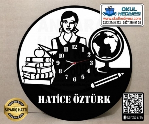 Öğretmenlere Özel Duvar Saati Öğretmenlere Özel Duvar Saati