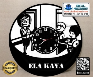 Öğretmenlere Özel Duvar Saati Öğretmenlere Özel Duvar Saati