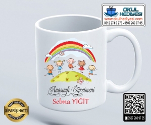 Anasınıfı Öğretmenine Kupa Bardak - 3 Anasınıfı Öğretmenine Kupa Bardak - 3