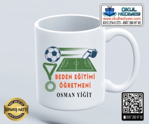 Beden Eğitimi Öğretmenine Kupa Bardak - 2 Beden Eğitimi Öğretmenine Kupa Bardak - 2