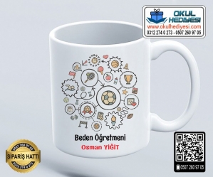 Beden Eğitimi Öğretmenine Kupa Bardak - 5 Beden Eğitimi Öğretmenine Kupa Bardak - 5