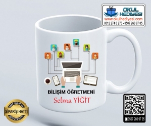 Bilişim Teknolojileri Öğretmenine Kupa Bardak - 2 Bilişim Teknolojileri Öğretmenine Kupa Bardak - 2