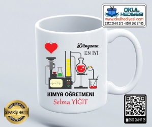 Kimya Öğretmenine Kupa Bardak - 2 Kimya Öğretmenine Kupa Bardak - 2