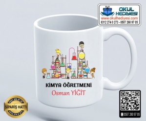 Kimya Öğretmenine Kupa Bardak - 3 Kimya Öğretmenine Kupa Bardak - 3