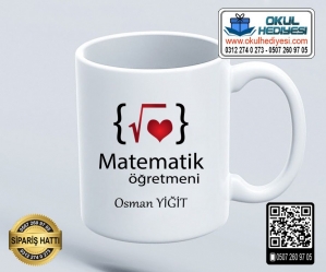 Matematik Öğretmenine Kupa Bardak - 2 Matematik Öğretmenine Kupa Bardak - 2