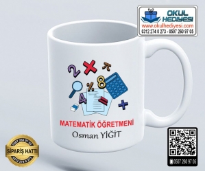 Matematik Öğretmenine Kupa Bardak - 3 Matematik Öğretmenine Kupa Bardak - 3