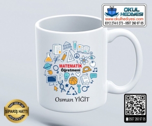 Matematik Öğretmenine Kupa Bardak - 4 Matematik Öğretmenine Kupa Bardak - 4
