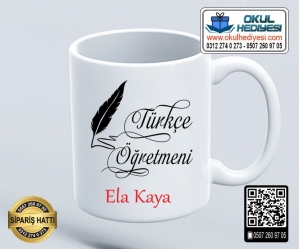 Türkçe Öğretmenine Kupa Bardak - 2 Türkçe Öğretmenine Kupa Bardak - 2
