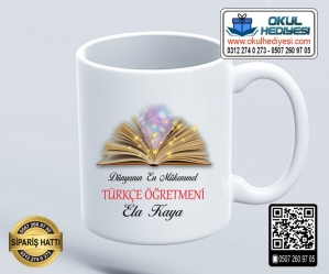 Türkçe Öğretmenine Kupa Bardak - 3 Türkçe Öğretmenine Kupa Bardak - 3
