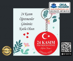 Öğretmenler Günü Anahtarlığı (Toptan) - 11 Öğretmenler Günü Anahtarlığı (Toptan) - 11